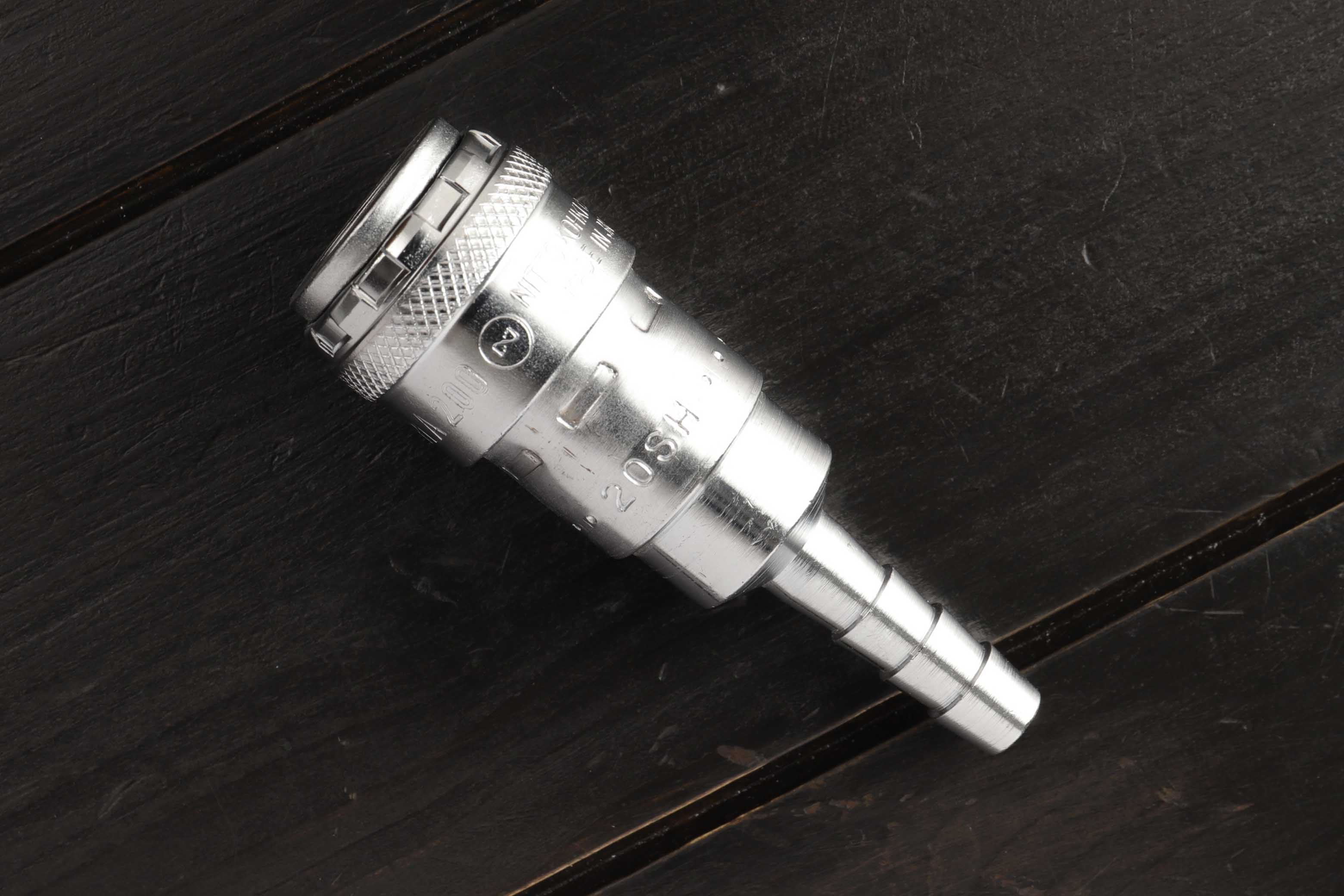 日東 ワンタッチカプラ ソケット ホース取付用1/4 200-20SH