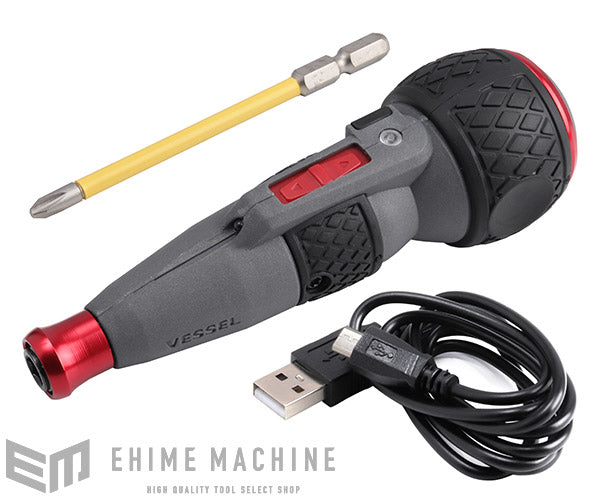 VESSEL 220USB-S1 電ドラボールハイスピード USBケーブル・ビット1本付属 ベッセル