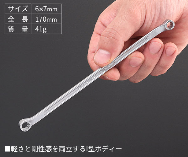 日本正規品 スタビレー メガネレンチ 10゜ (23-6X7)(4018754021659) STAHLWILLE