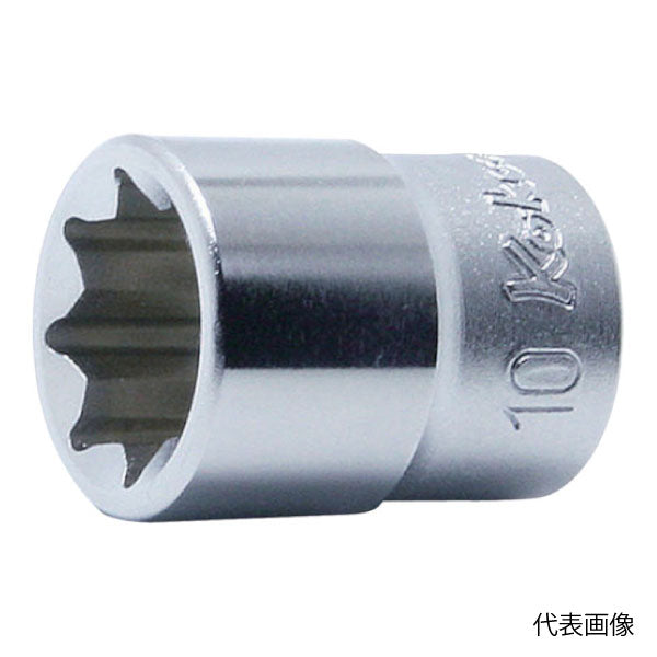 コーケン 6.35mm差込 2重4角ソケット 12mm 2415M-12 Ko-ken 工具 6.3sq. 1/4