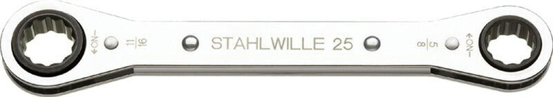 日本正規品 スタビレー 板ラチェットメガネ (25AN-3/4X7/8)(4018754164493) STAHLWILLE