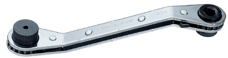 スタビレー:STAHLWILLE： STAHLWILLE 25B 板ラチェットメガネ型ビット