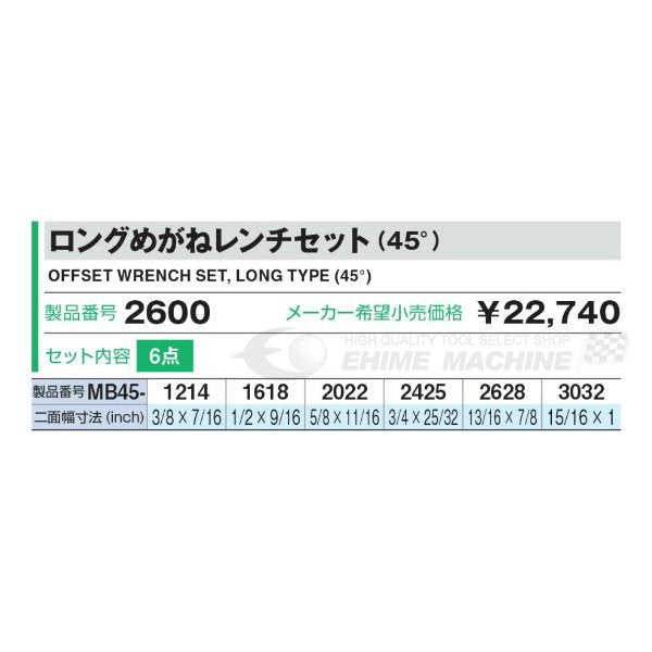 トネのロングめがねレンチの画像2