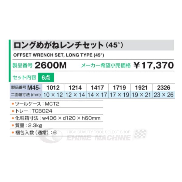 トネのロングめがねレンチの画像2