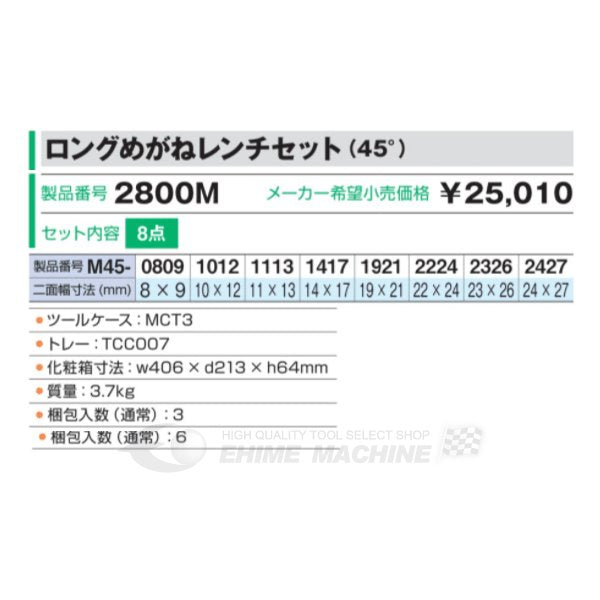 トネのロングめがねレンチの画像2
