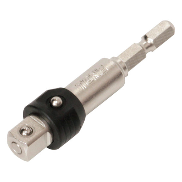 TONE 電動ドリル用クイックリリースソケットアダプター 差込角9.5mm 全長75mm (2BAQ-12L075)(4953488421279) トネ