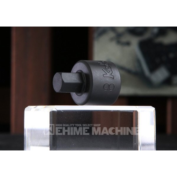 コーケン 3012M.25-8 サイズ8mm 9.5sq. ショートヘックスビット