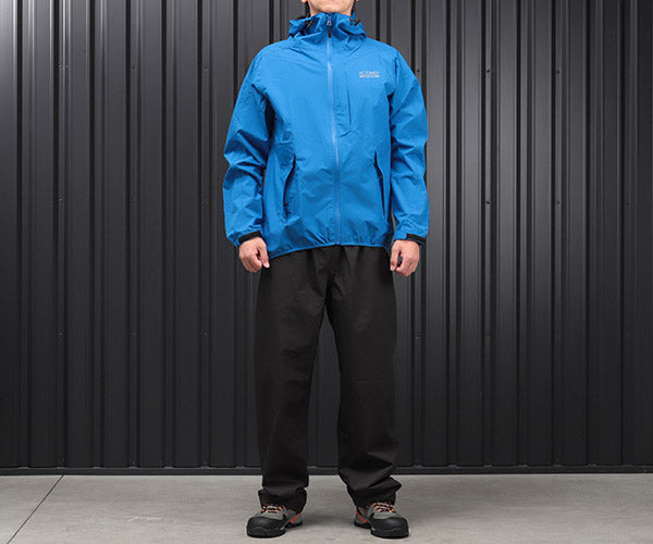 ジーベック C.ZONE 32000-40-LL レインウェア 上下セット ブルー LLサイズ XEBEC