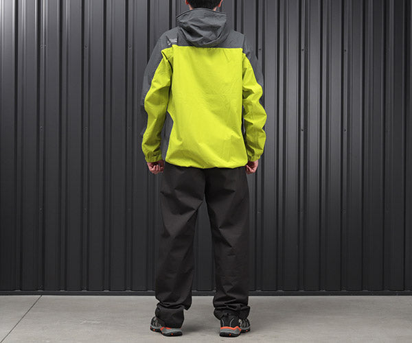ジーベック C.ZONE 32001-84-L レインウェア 上下セット イエローグリーン Lサイズ XEBEC