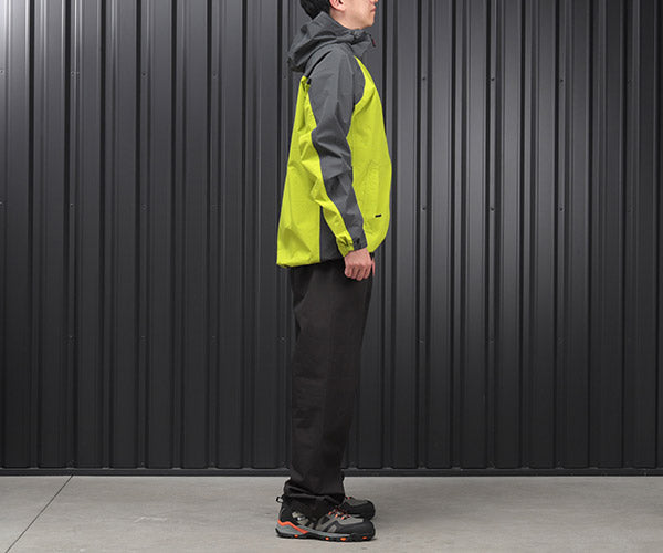 ジーベック C.ZONE 32001-84-LL レインウェア 上下セット イエローグリーン LLサイズ XEBEC