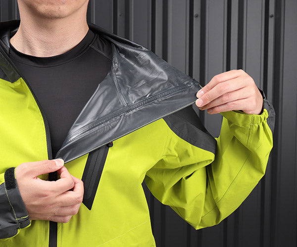 ジーベック C.ZONE 32001-84-LL レインウェア 上下セット イエローグリーン LLサイズ XEBEC