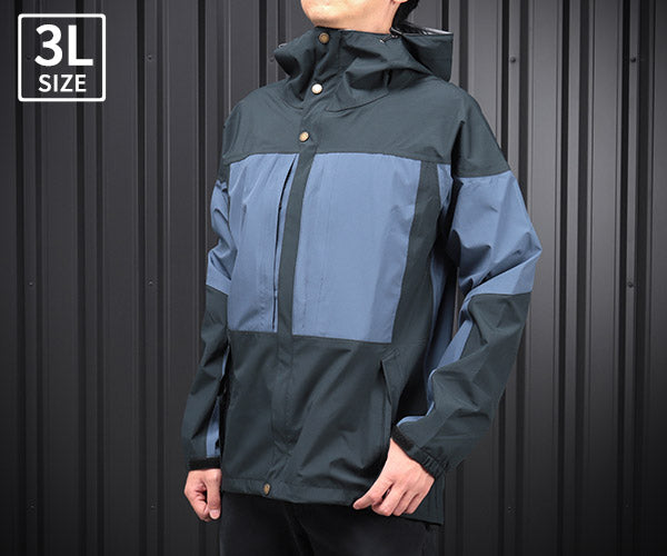 ジーベック C.ZONE 32002-19-3L レインジャケット ディープネイビー 3Lサイズ XEBEC