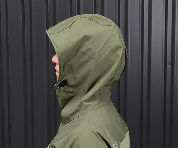 ジーベック C.ZONE 32002-36-M レインジャケット カーキ Mサイズ XEBEC