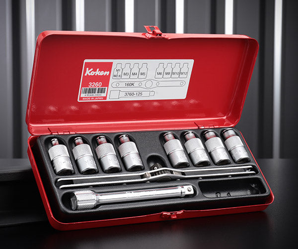 コーケン 9.5sq. タップホルダーセット 3260 Ko-ken 工具