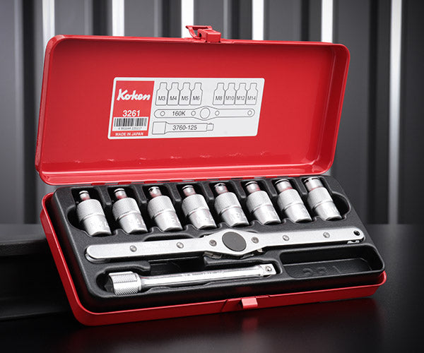 コーケン 9.5sq. タップホルダーセット 3261 Ko-ken 工具