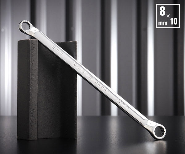 【ワケあり特価品】(状態A) シグネット 33281-S99-00500 45°メガネレンチ コンパクトタイプ サイズ8×10mm 全長184mm (4712818993226) SIGNET