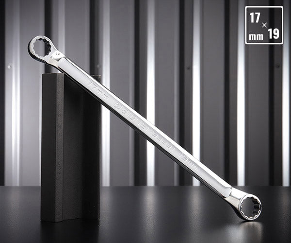 【ワケあり特価品】(状態A) シグネット 33291-S99-00502 45°メガネレンチ コンパクトタイプ サイズ17×19mm 全長294mm (4712818993271) SIGNET