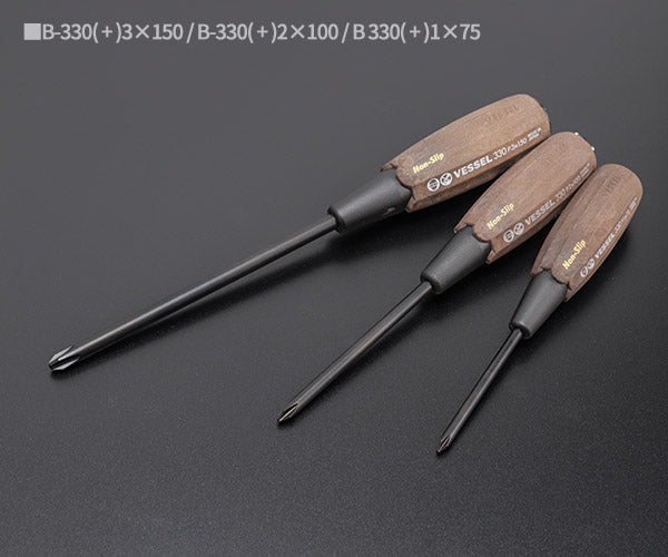VESSEL ウッディ貫通ドライバー 6本組 NO.336PS ベッセル
