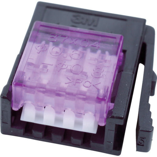 3M ミニ・クランプ ワイヤーマウントプラグ4極 37104-3080-000FL