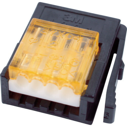 3M ミニ・クランプ ワイヤーマウントプラグ4極 37104-3163-000FL