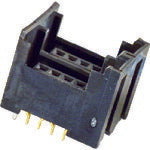 3M ミニ・クランプ ボードマウントソケット ストレート型 2列タイプ 37208-62A3-004PL