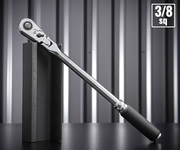 コーケン Z-EAL 9.5sq. 首振りラチェットハンドル (ロング/プッシュボタン式)3726ZB-280 Ko-ken 工具 山下工業研究所 3/8 9.5mm 72歯