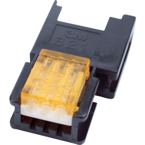 3M ミニ・クランプ ワイヤーマウントソケット3極 ケーブル中継接続用 37303-3163-000FL