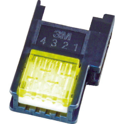 3M ミニ・クランプ ワイヤーマウントソケット4極 ケーブル中継接続用 37304-3122-000FL