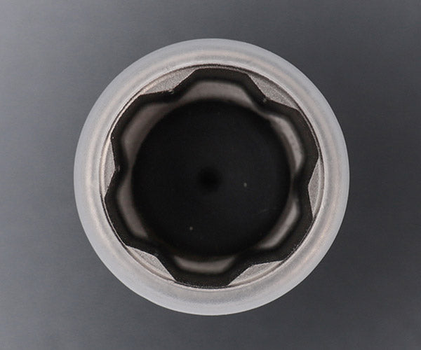 TONE インパクト用プロテクター付クイックフィット薄形ロングホイルナットソケット(自動車整備用) 対辺寸法17mm (3APQF-17LN)(4953488452228) トネ