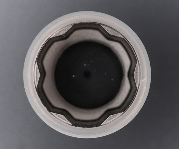 TONE インパクト用プロテクター付クイックフィット薄形ロングホイルナットソケット(自動車整備用) 対辺寸法19mm (3APQF-19LN)(4953488452235) トネ