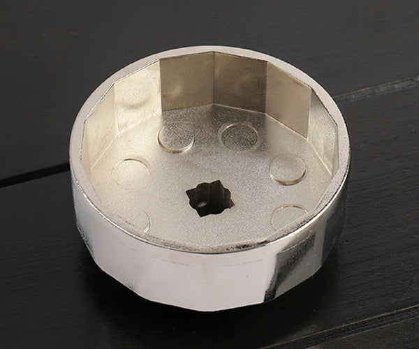 TONE オイルフィルターレンチ 14角 外径72mm 全高35mm 差込角9.5mm (3FW-64)(4953488424249) トネ