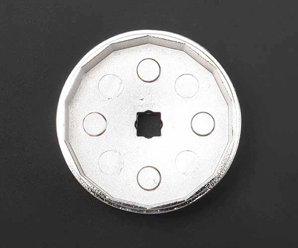 TONE オイルフィルターレンチ 14角 外径75mm 全高35mm 差込角9.5mm 対辺寸法67mm (3FW-67)(4953488430844) トネ