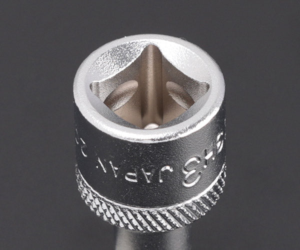 TONE ヘキサゴンソケット 差込角9.5mm 対辺寸法3.0mm (3H-03)(4953488159110) トネ