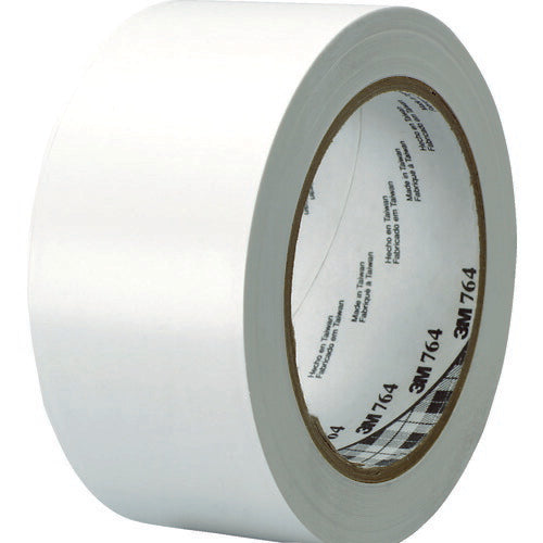 3M ラインテープ 764 白 50.8mm×32.9m 764WHI50X32 スリーエム