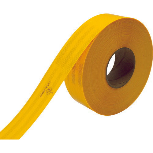 3M DGコンスピキュイティ反射シート 53.5mmX45.7m 蛍光黄 983-2153.5 スリーエム