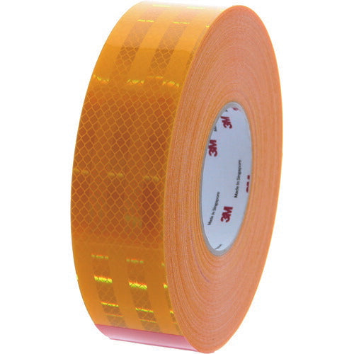 3M DGコンスピキュイティ反射シート 53.5mmX50m 黄色 983-7153.5 スリーエム