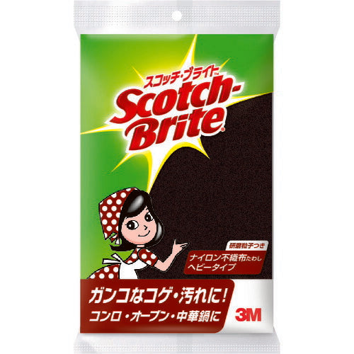3M スコッチ・ブライト ナイロン不織布たわし ヘビータイプ M-51 スリーエム