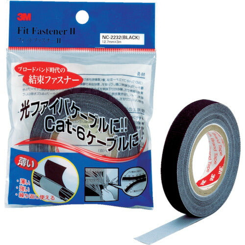 3M ケーブル結束用ファスナー フィットファスナーII 12.7mmX3m NC22323 スリーエム