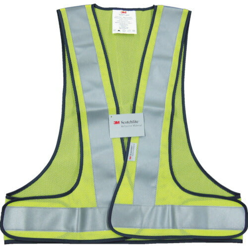 3M 高視認性反射ベスト SVP-02Y ライムイエロー スリーエム