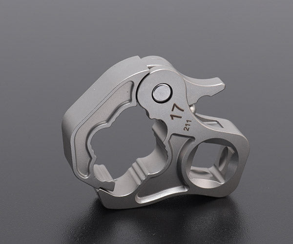 TONE クイックオープンクロウフットレンチ 対辺寸法17mm 差込角9.5mm (3QCF-17)(4953488453478) トネ