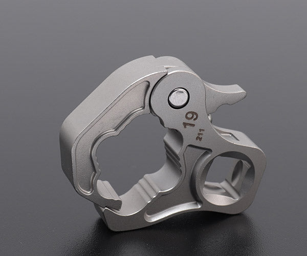 TONE クイックオープンクロウフットレンチ 対辺寸法19mm 差込角9.5mm (3QCF-19)(4953488453485) トネ