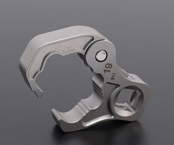 TONE クイックオープンクロウフットレンチ 対辺寸法19mm 差込角9.5mm (3QCF-19)(4953488453485) トネ