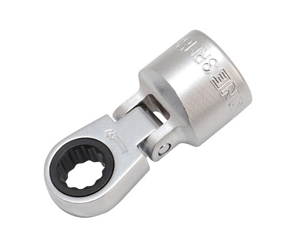 TONE フレックスラチェットめがねソケット 対辺寸法8mm 差込角9.5mm (3RM-08F)(4953488417296) トネ