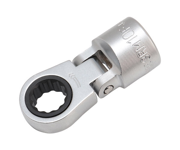 TONE フレックスラチェットめがねソケット 対辺寸法10mm 差込角9.5mm (3RM-10F)(4953488417302) トネ