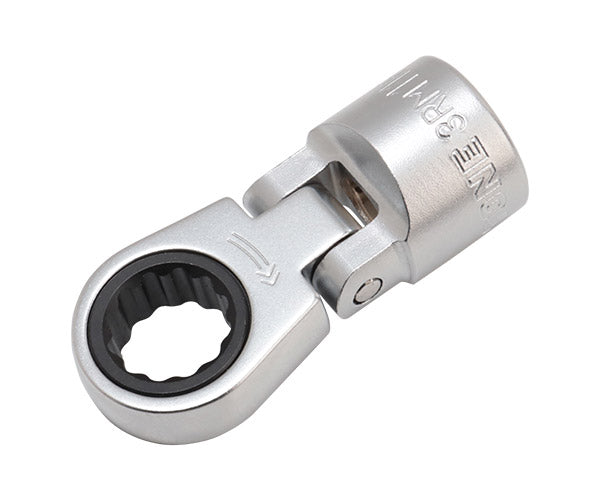 TONE フレックスラチェットめがねソケット 対辺寸法11mm 差込角9.5mm (3RM-11F)(4953488417319) トネ