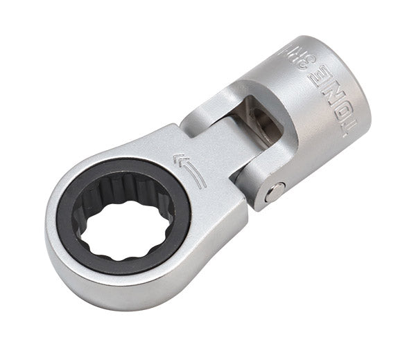 TONE フレックスラチェットめがねソケット 対辺寸法13mm 差込角9.5mm (3RM-13F)(4953488417333) トネ