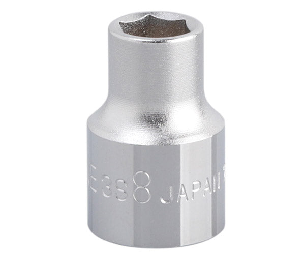 TONE ソケット(6角) 対辺寸法8mm 全長26mm (3S-08)(4953488155785) トネ