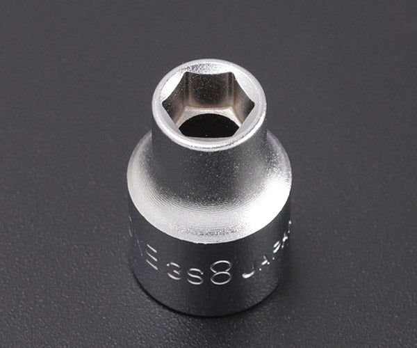 TONE ソケット(6角) 対辺寸法8mm 全長26mm (3S-08)(4953488155785) トネ