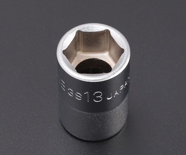 TONE ソケット(6角) 対辺寸法13mm 全長27mm (3S-13)(4953488155839) トネ