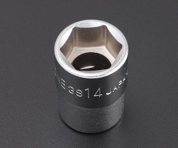 TONE ソケット(6角) 対辺寸法14mm 全長27mm (3S-14)(4953488155846) トネ